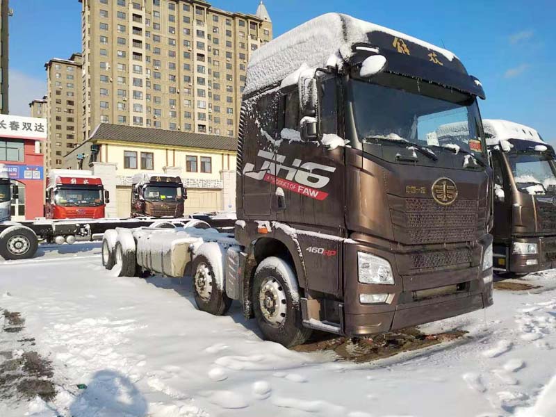 解放JH6 460馬力冷(lěng)藏車底盤，8氣囊懸挂，優惠出售